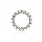 Diamond Eternity Band With Pave Detail